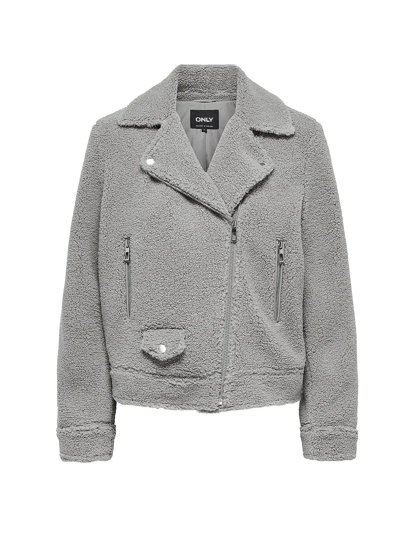 ONLY | Jacke in Felloptik ONLRIO TEDDY BIKER | 